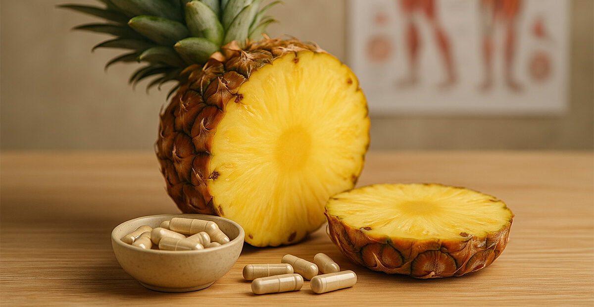 Bromelina estratta dall'ananas: enzima naturale con azione antinfiammatoria, digestiva e drenante
