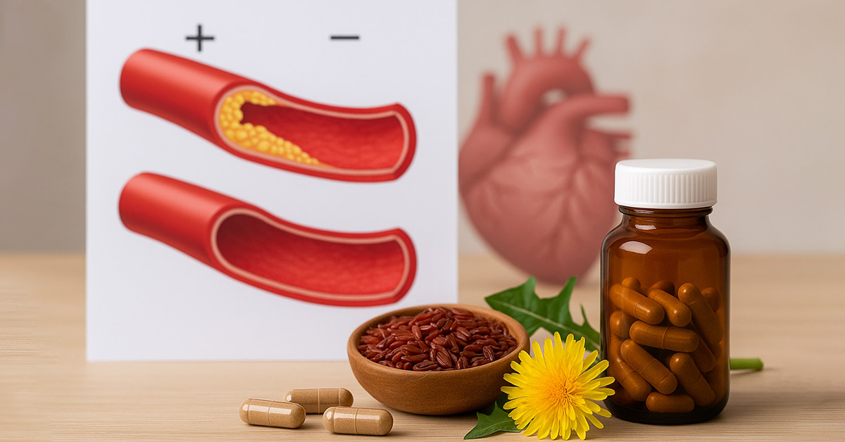 Rimedi naturali contro il colesterolo alto: riso rosso fermentato, capsule e supporti fitoterapici per la salute cardiovascolare